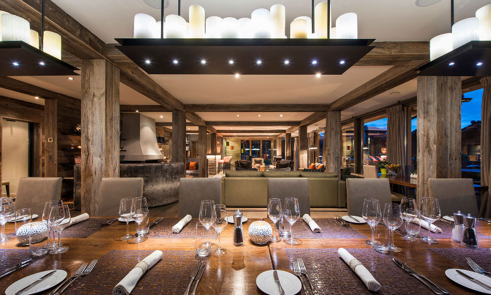 Interior at The Lodge, Verbier